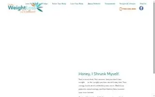 Onslow Weight Loss & Wellness website