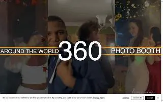 360 Photo Booth Rentals (Around the World 360 Photo Booth Rental, LLC) of Henderson website