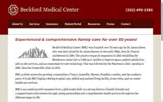 Beckford Medical Center website