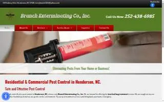 Branch Exterminating Co., Inc. website