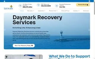Daymark Recovery Services - Vance Outpatient Center website