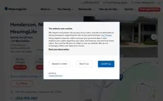 HearingLife of Henderson NC website