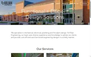 Kilian Engineering, Inc. website