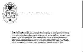 Magnolia Management website