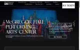 McGregor Hall website