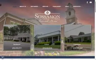 Sossamon Funeral Home website
