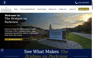 The Bridges on Parkview website