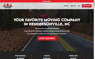 Beaty Brothers Moving website
