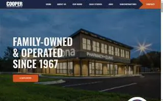 Cooper Construction Company, Inc. website