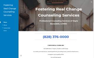 Fostering Real Change Counseling Services, Incorporated website