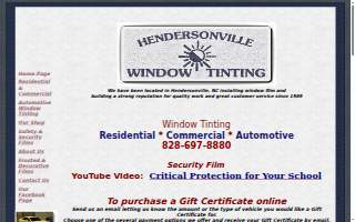 Hendersonville Window Tinting