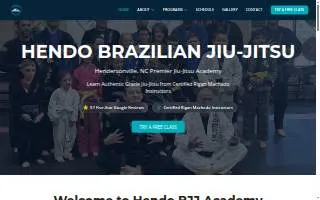 Hendo BJJ website