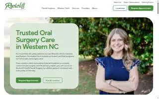 Rockcliff Oral and Facial Surgery & Dental Implants Center of Hendersonville website