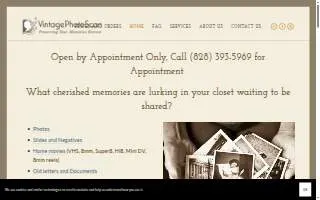 Vintage Photo Scan website
