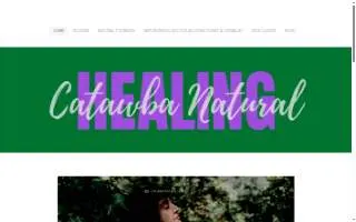 Catawba Natural Healing - Holistic Pain Specialist & Microneedling website