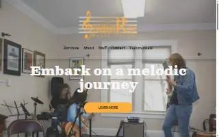 Golden Rule Music School website