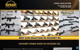 Hickory Pawn & Gun website