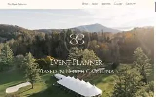 Hickory Wedding Planner website