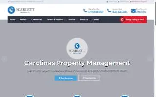 Scarlett Properties website