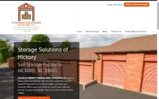 Storage Solutions of Hickory, LLC website