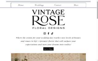 Vintage Rose Floral Designs