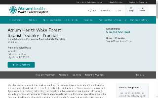 Atrium Health Wake Forest Baptist Podiatry - Premier
