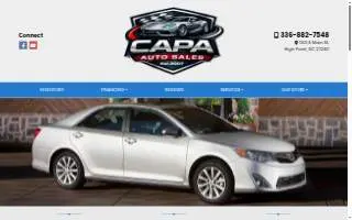 Capa auto sales website