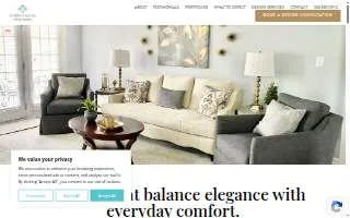Cheryl Hucks Interior Designs website