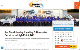Comfort First Heating and Cooling of High Point