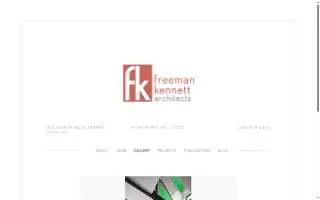 Freeman Kennett Architects website