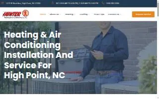 Heating & Air Conditioning website