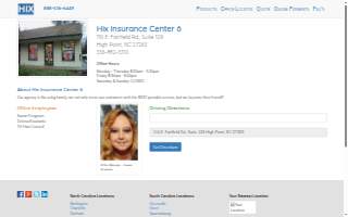 Hix Insurance Center 👍 High Point