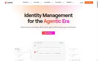 Lumos (formerly NorthState) website