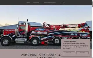 Randleman Towing of High Point website