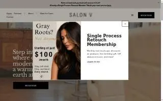 Salons by JC High Point website
