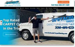 Spotacular Carpet Cleaning website
