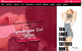 Apocalypse Girl Tattoos of Holly Springs