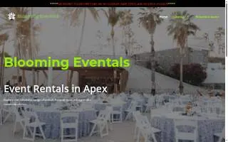 Blooming Eventals website