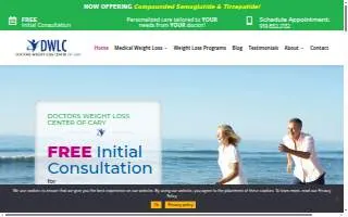 Doctors Weight Loss Center of Cary website