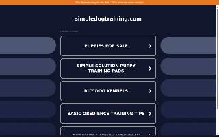 Dog trainer