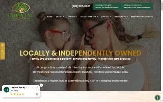 Family Eye Wellness website