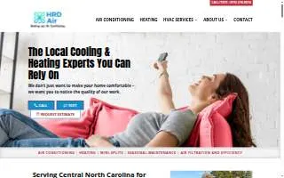 HRD Air website