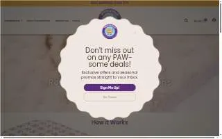 Pooch Pad of Holly Springs website
