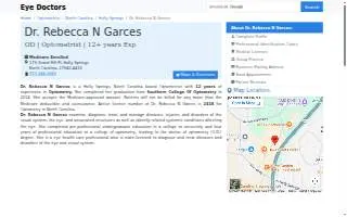 Rebecca Garces, OD website