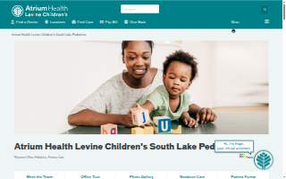 Atrium Health Levine Children's South Lake Pediatrics of Huntersville