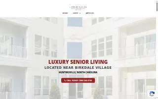 Cameryn Elise Luxury Senior Living website