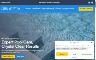 Escape Pool Cleaning website