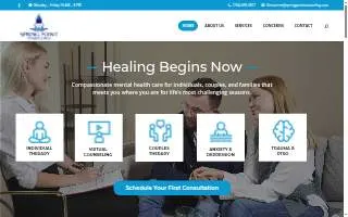 Spring Point Counseling of Huntersville website