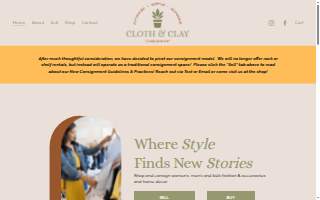 Cloth & Clay Consignment