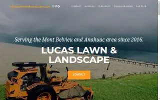 Lucas Lawn and Landscape website